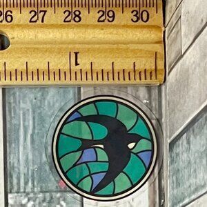 🌀10/$10🌀 Holographic Mosaic Window Reusable Sticker Decal